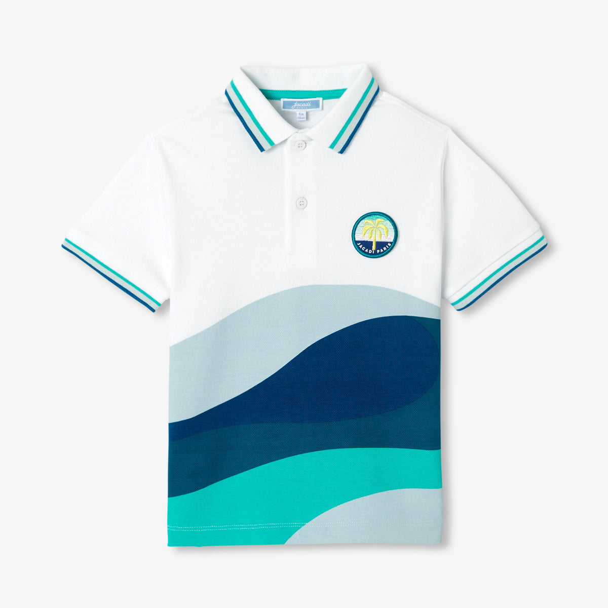 Child cotton polo shirt
