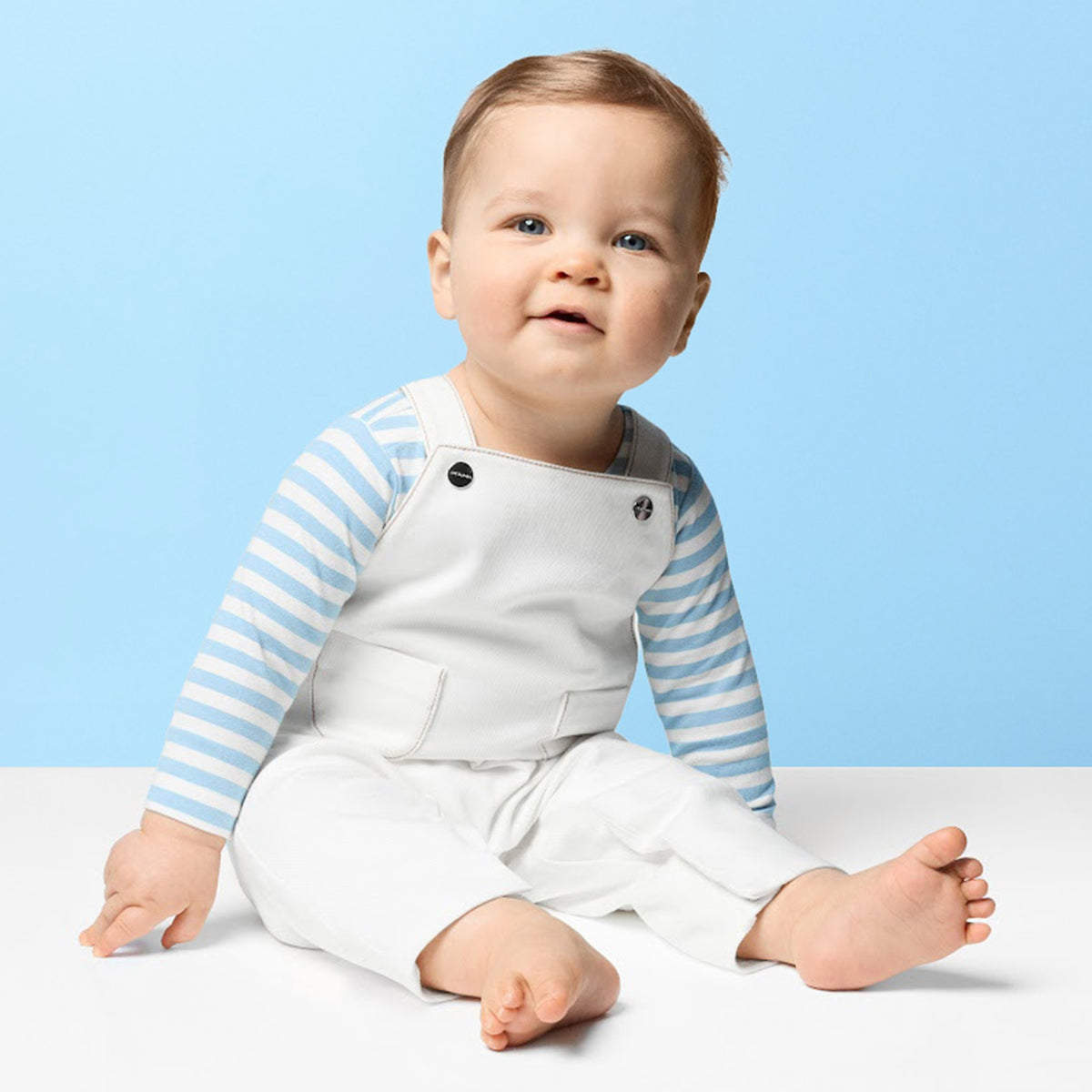 Baby denim overalls