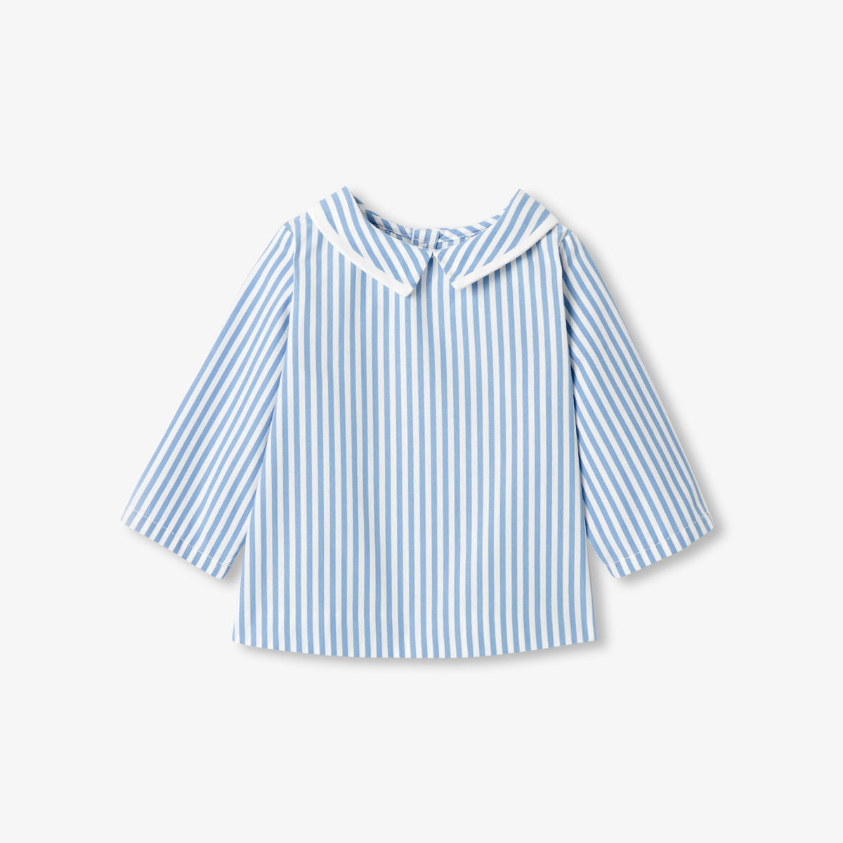 Baby boy cotton poplin shirt