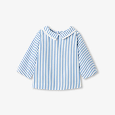 Baby boy cotton poplin shirt