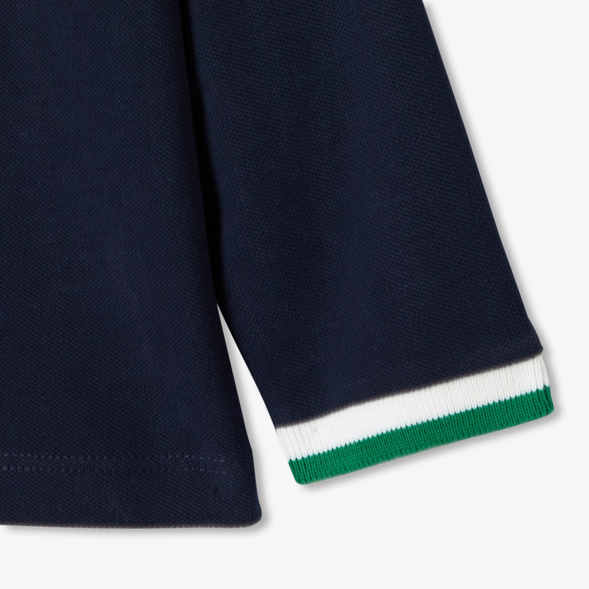 Baby boy long-sleeved polo shirt
