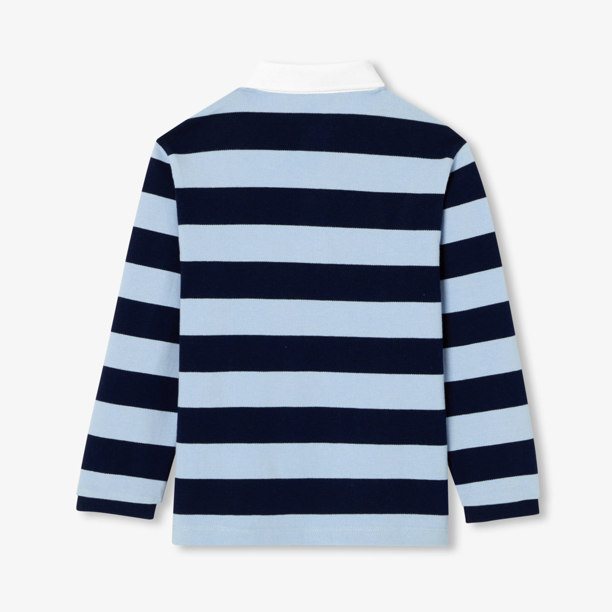 Polo rugby enfant en piqué de coton