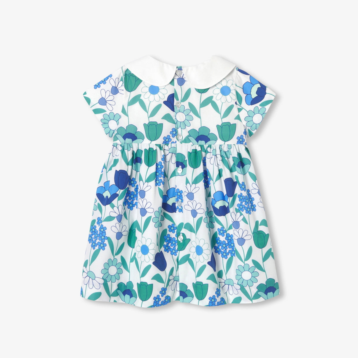 Baby girl floral cotton dress