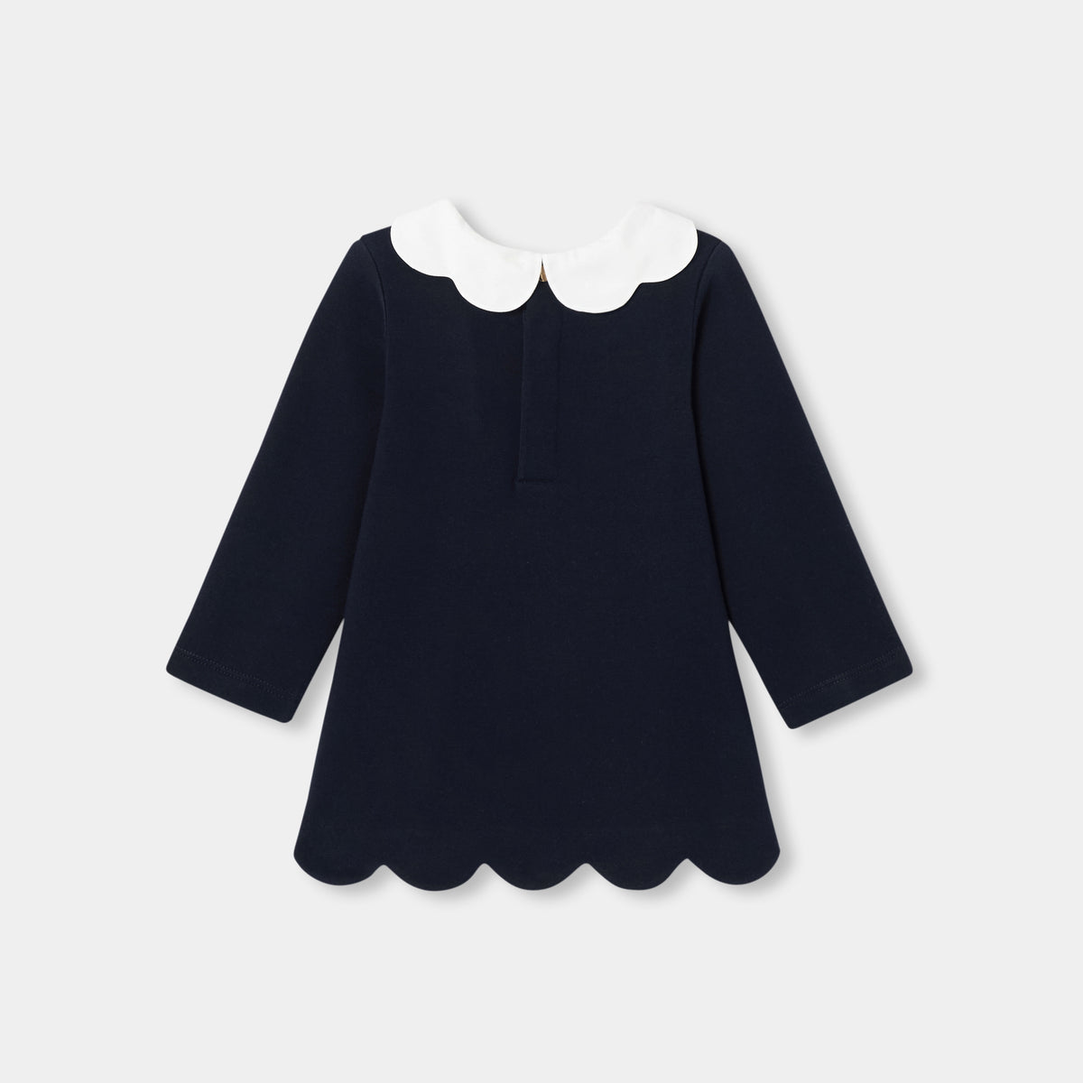 Robe bébé fille en molleton