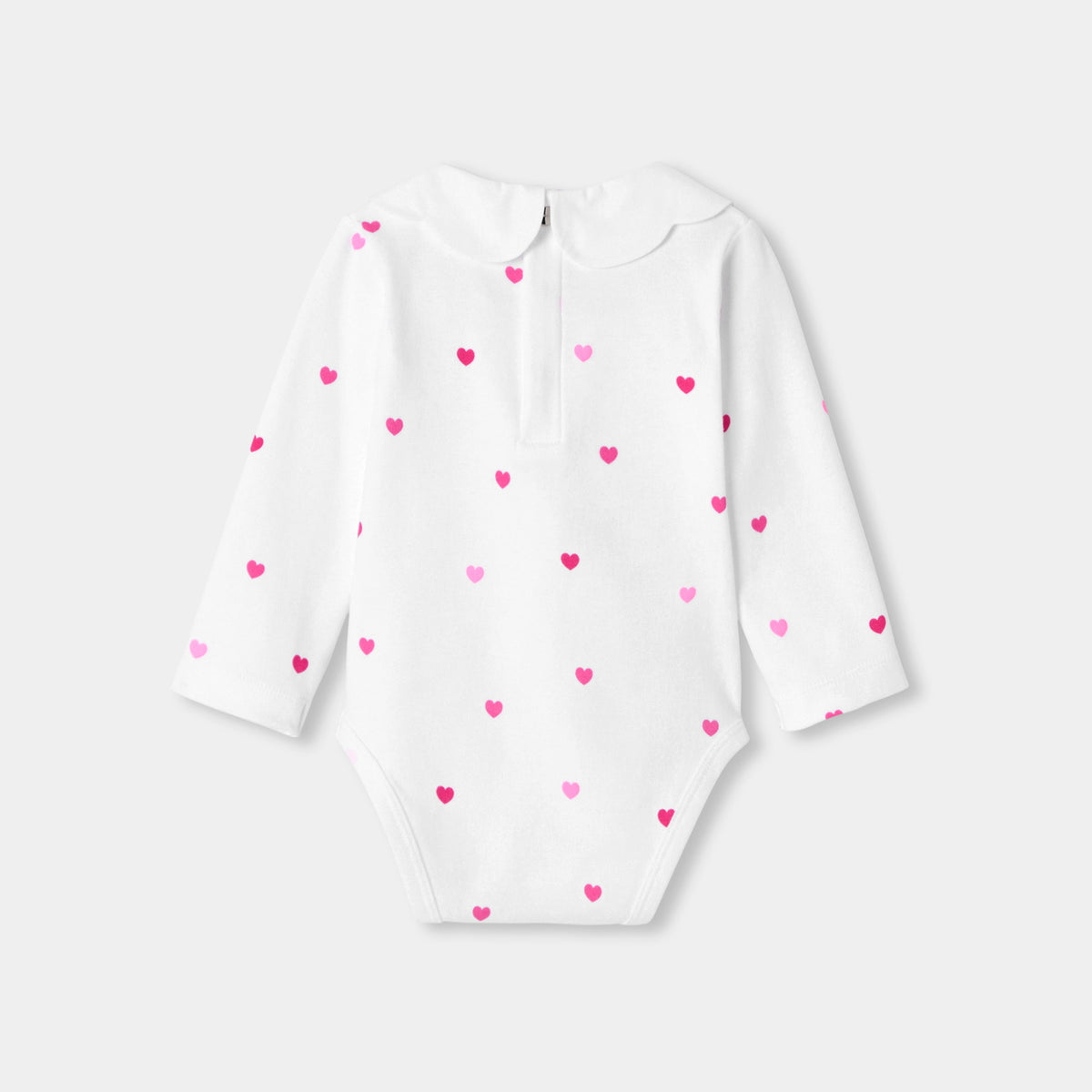 Baby girl interlock cotton bodysuit