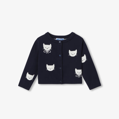 Cardigan bébé fille en tricot