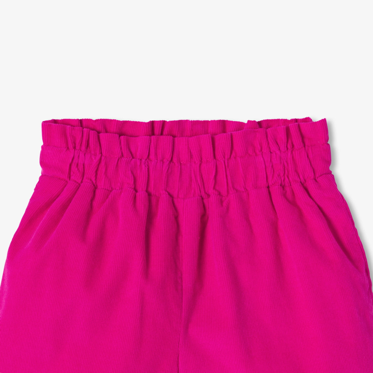 Baby girl fine-ribbed corduroy shorts