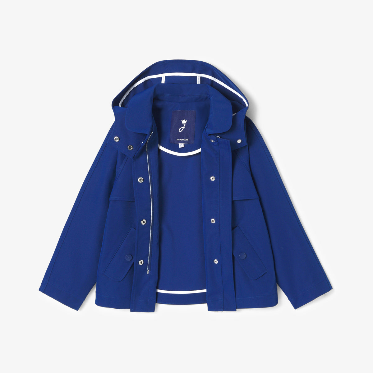 Girl short trench coat