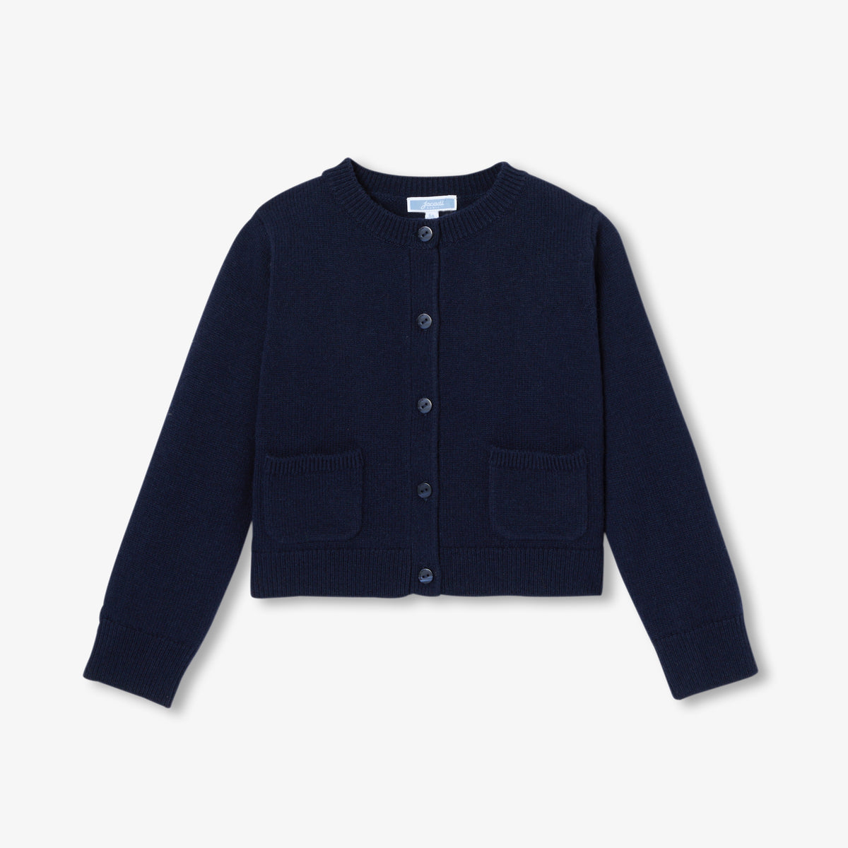 Girl wool blend cardigan