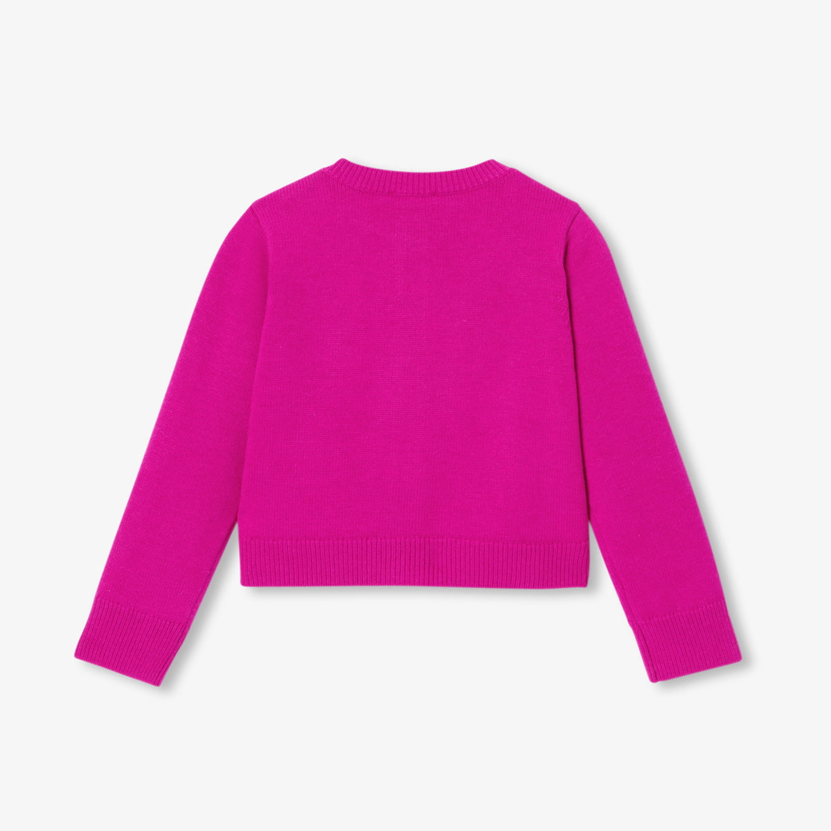 Girl wool blend cardigan