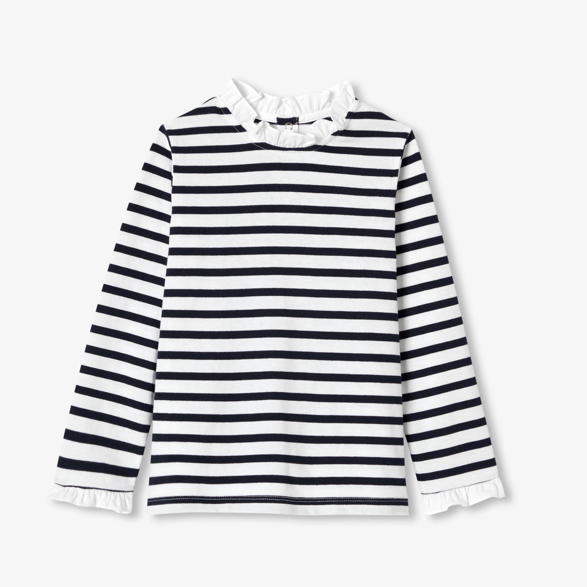 Girl striped organic cotton T-shirt