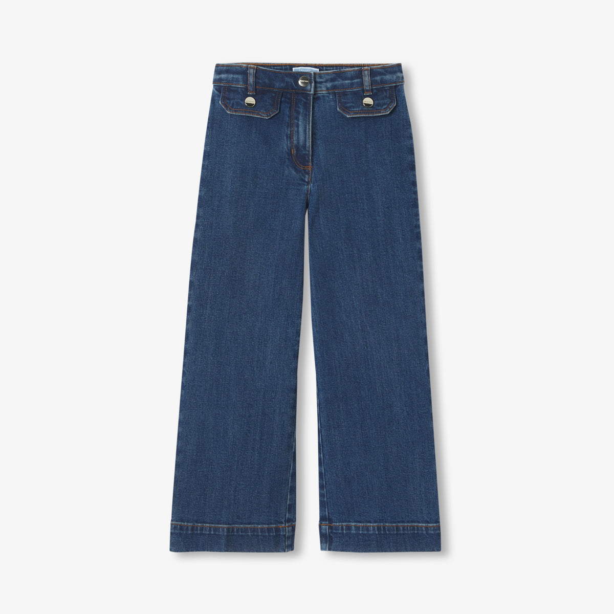Girl wide-leg jeans