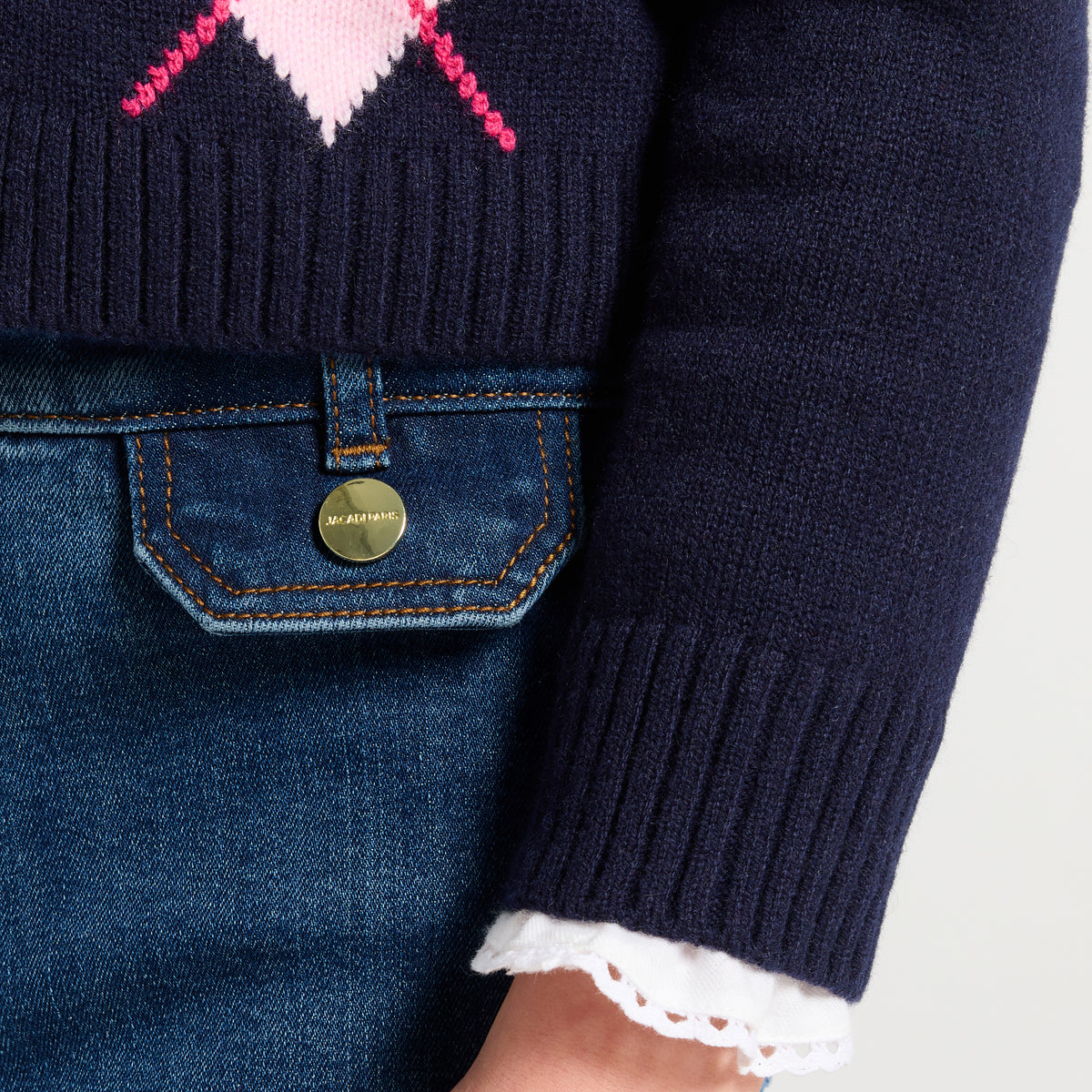 Girl wide-leg jeans