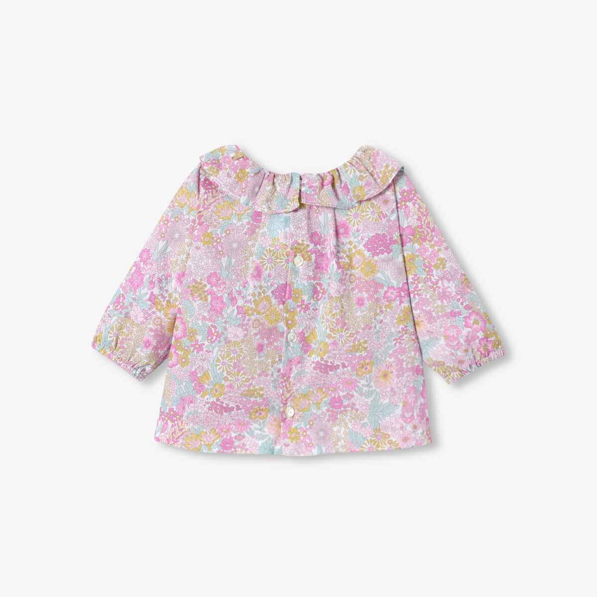 Baby girl blouse in Liberty fabric