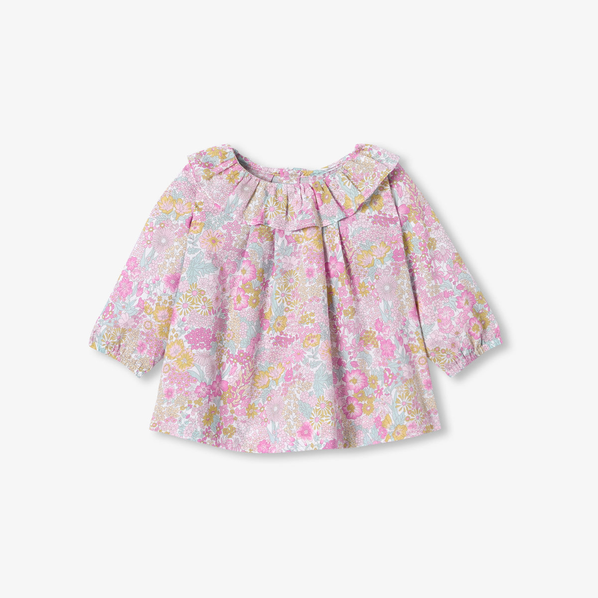 Baby girl blouse in Liberty fabric