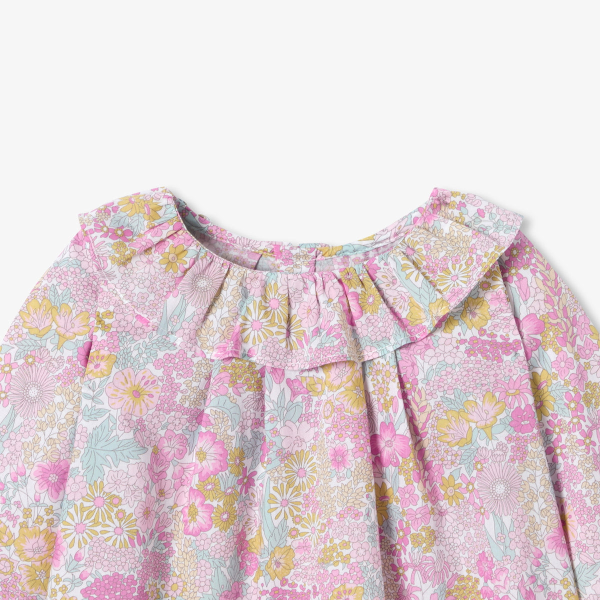 Baby girl blouse in Liberty fabric