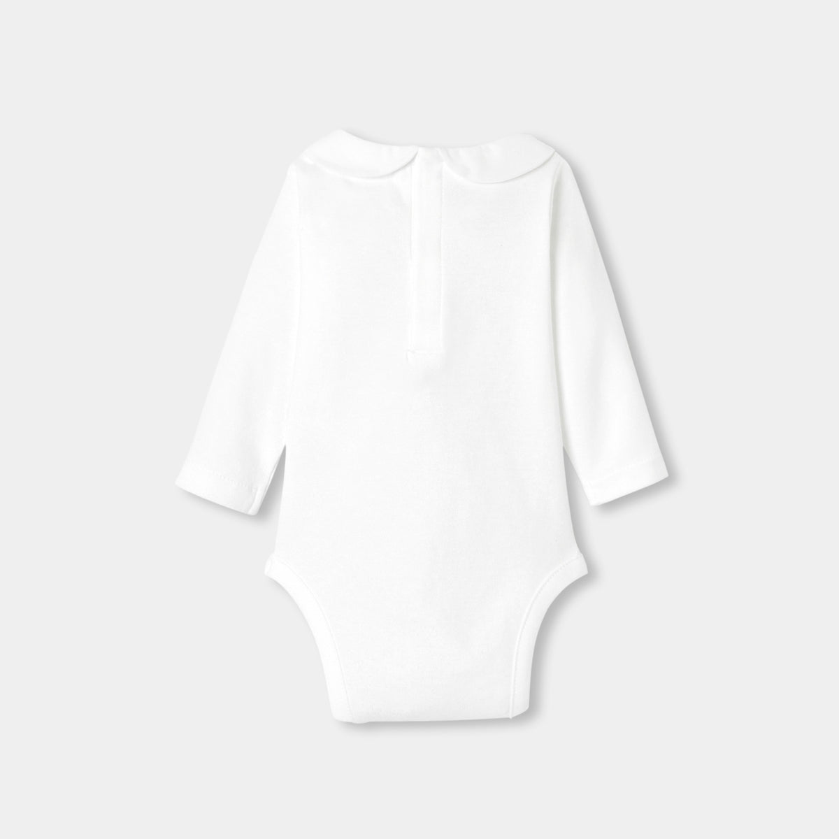Baby girl long-sleeved cotton bodysuit
