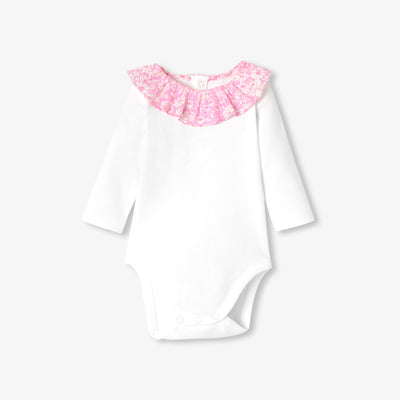 Baby girl long-sleeved bodysuit