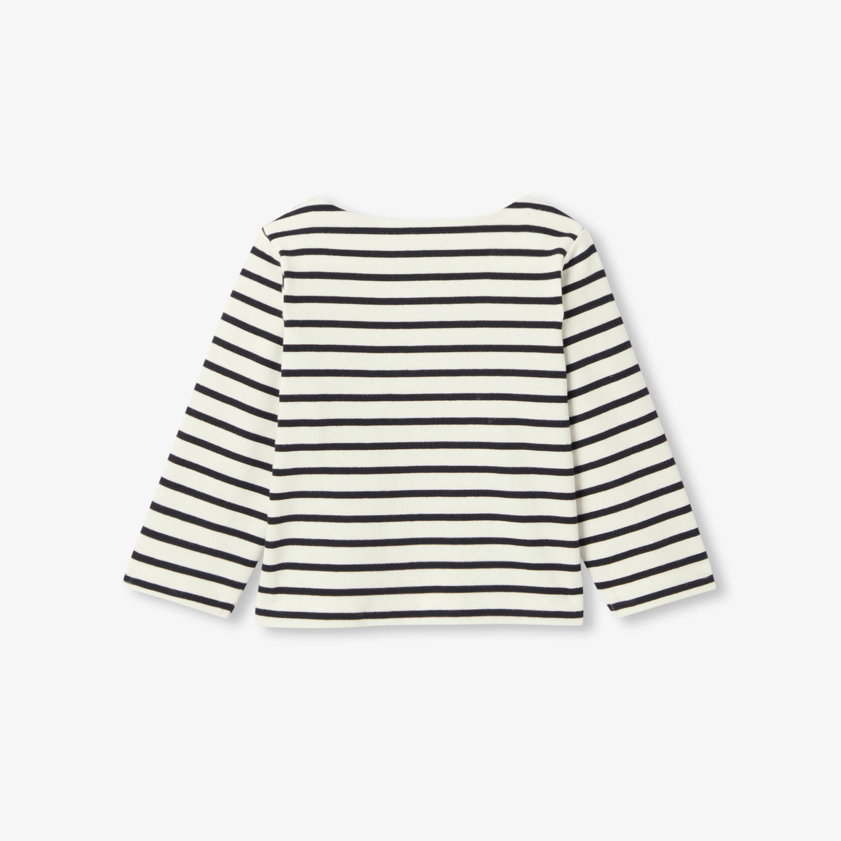Baby girl lightweight fleece sailor top