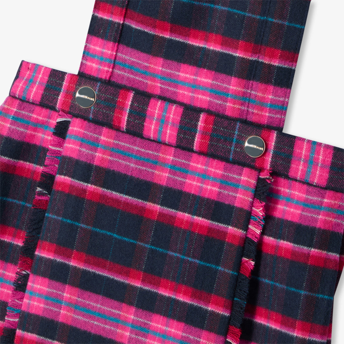 Baby girl tartan pinafore dress