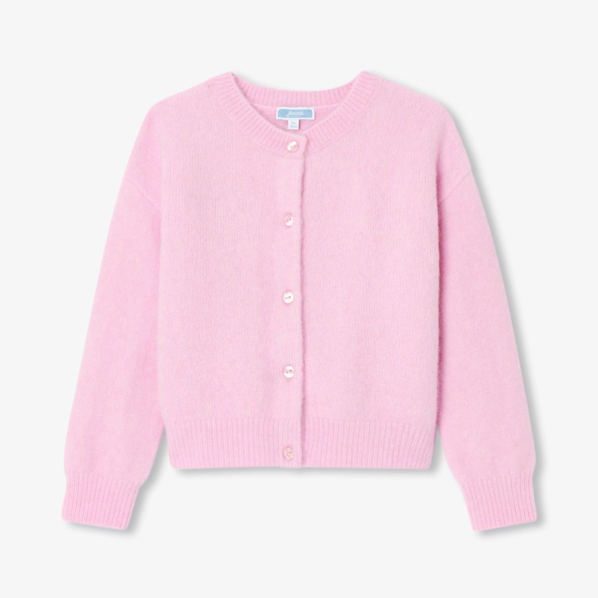 Girl wool and alpaca cardigan