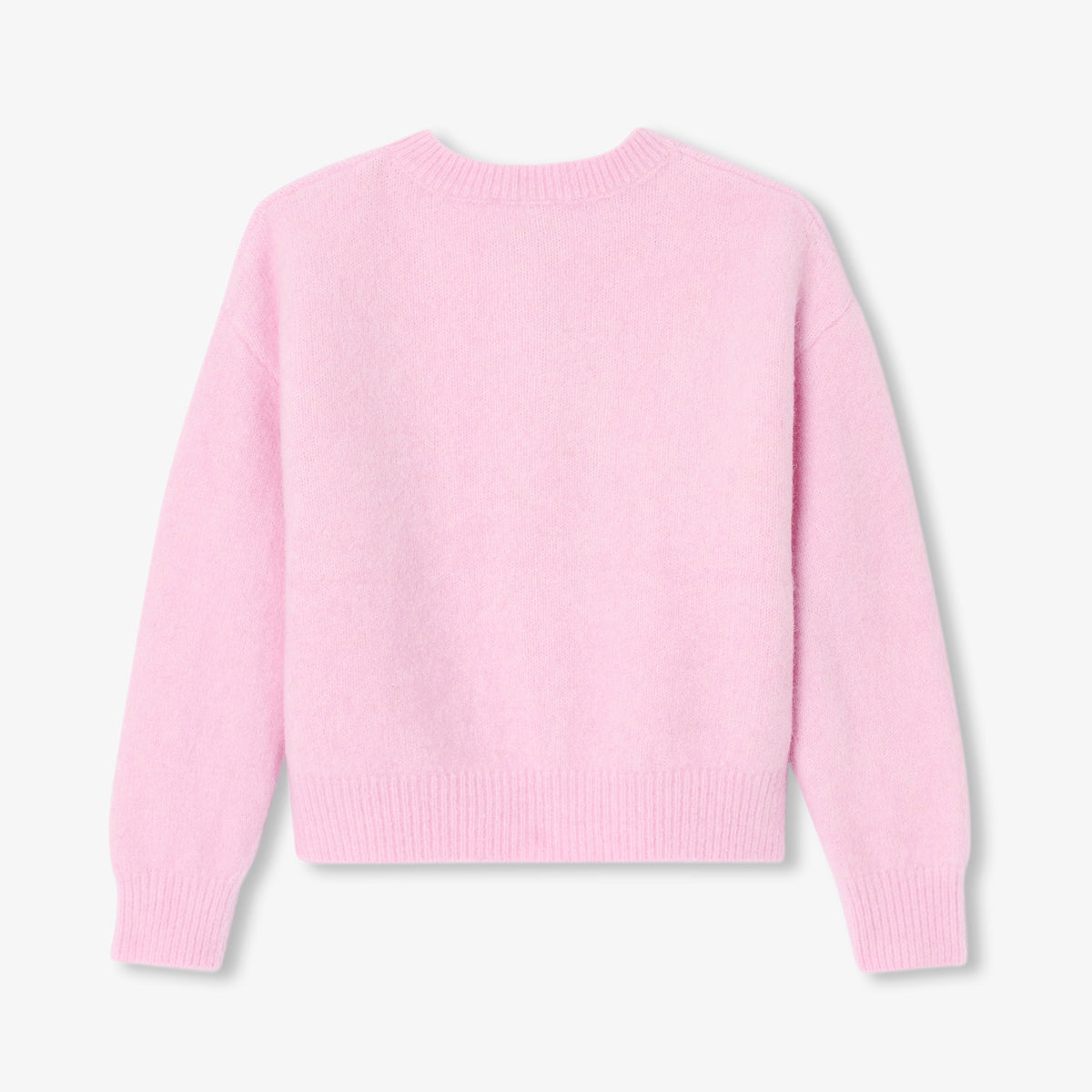 Girl wool and alpaca cardigan