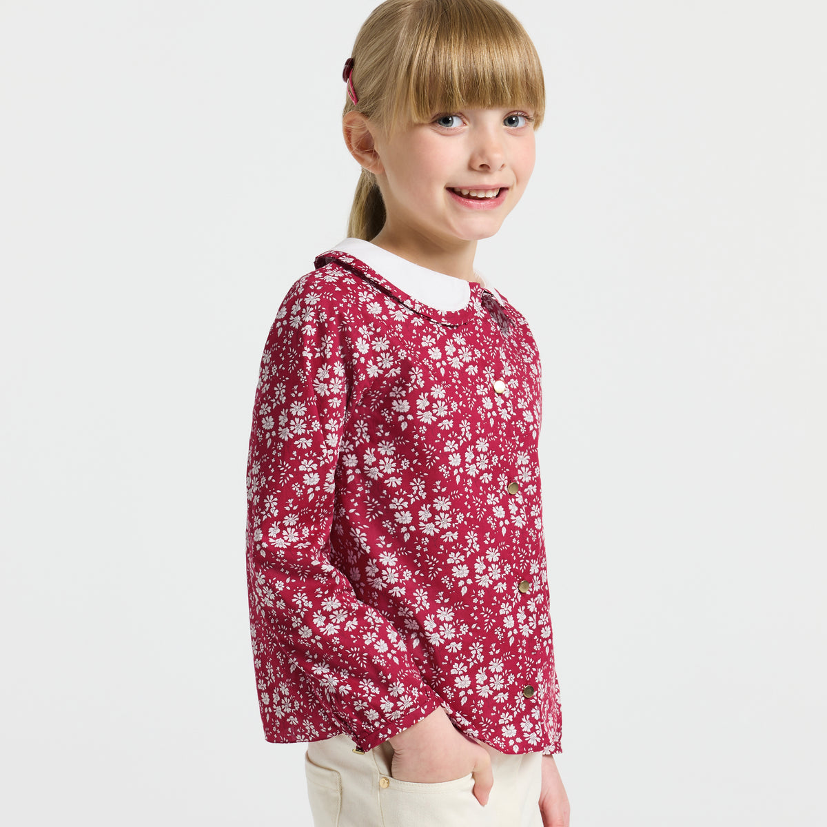 Girl Liberty fabric blouse