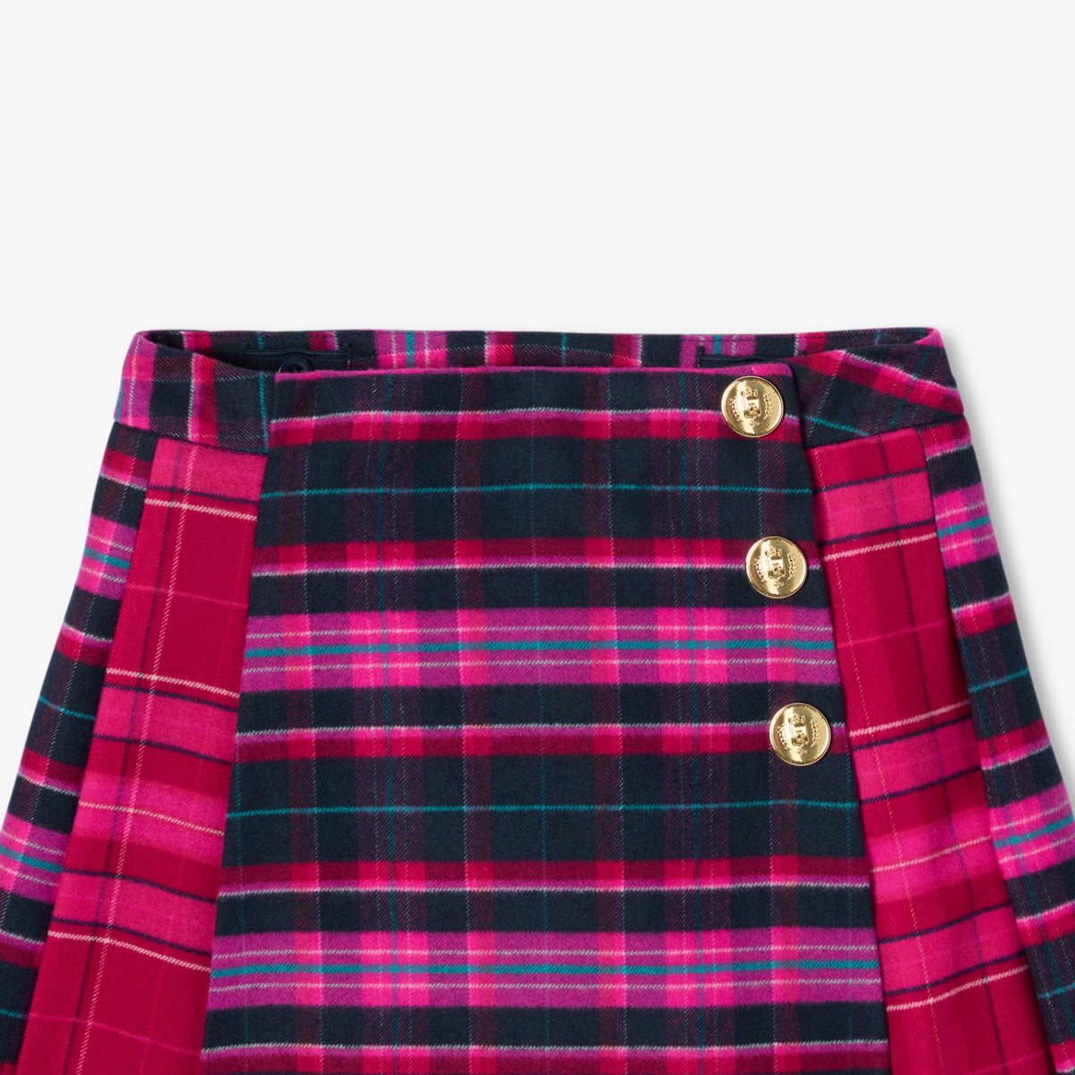 Girl tartan kilt skirt