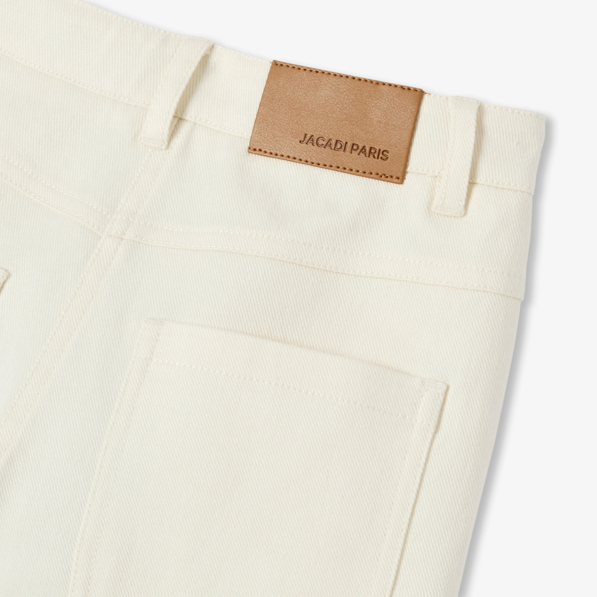 Girl cotton twill barrel trousers