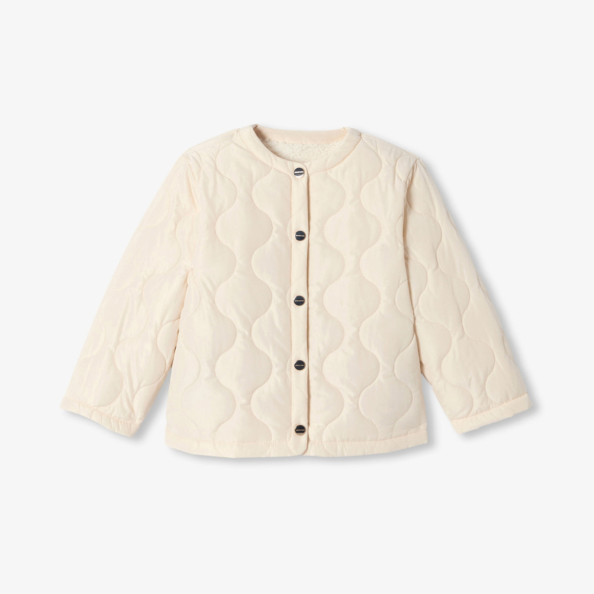 Girl reversible quilted jacket