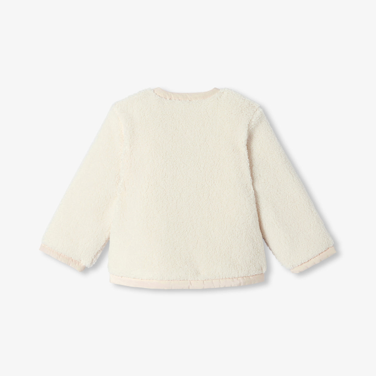 Girl reversible quilted jacket