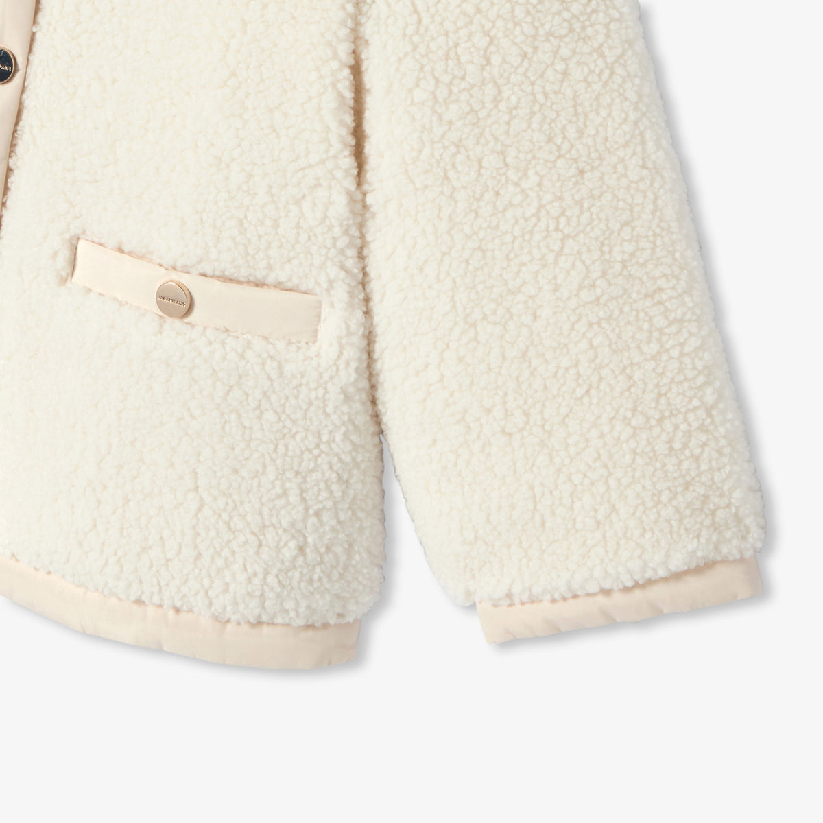 Girl reversible quilted jacket