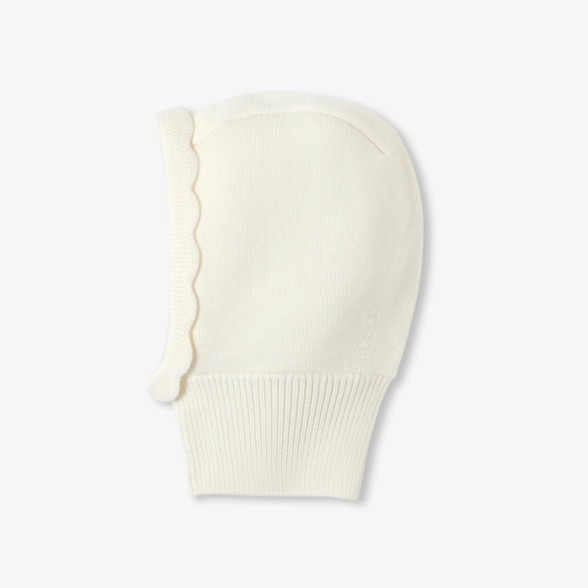 Baby girl lined knit balaclava