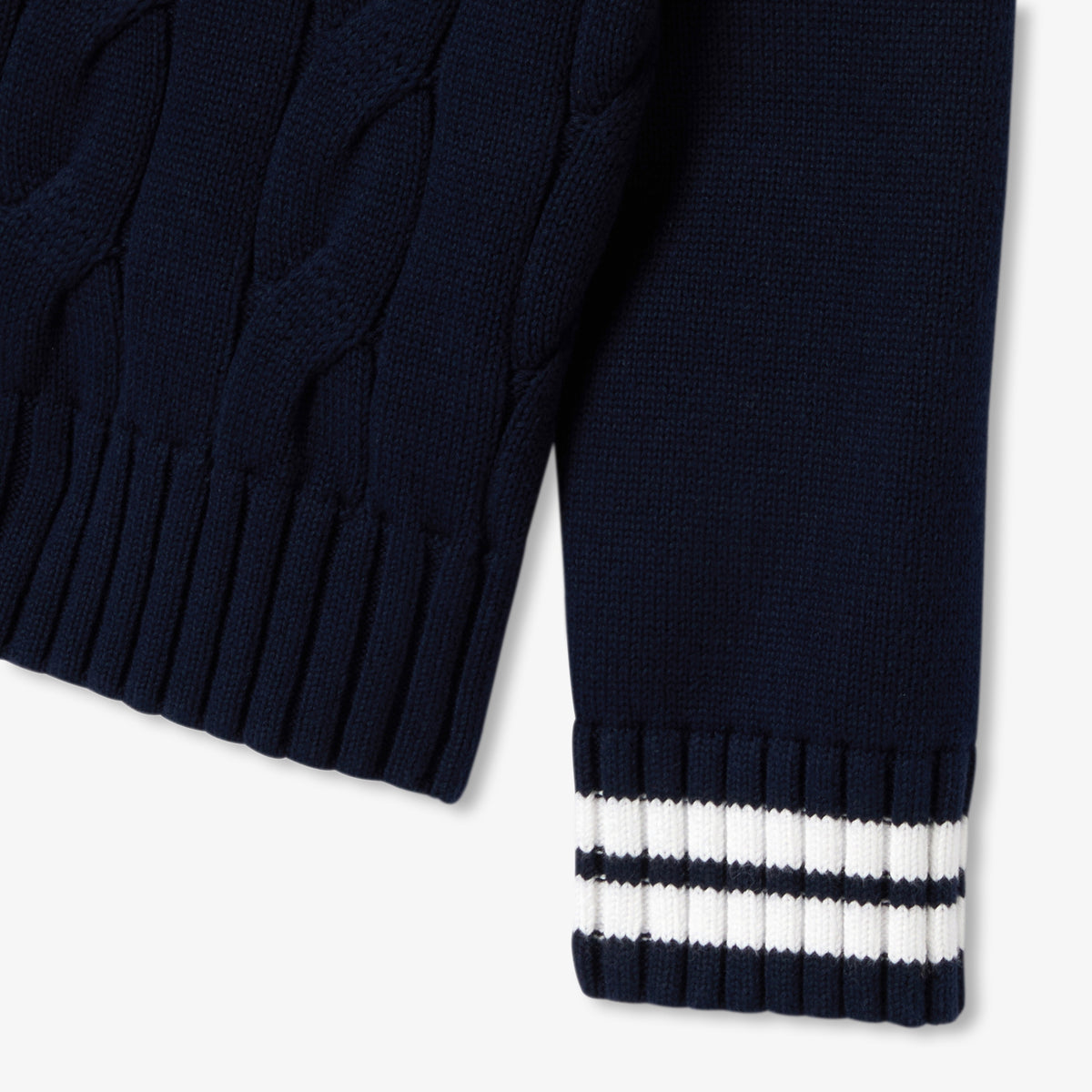 Boy organic cotton cricket sweater