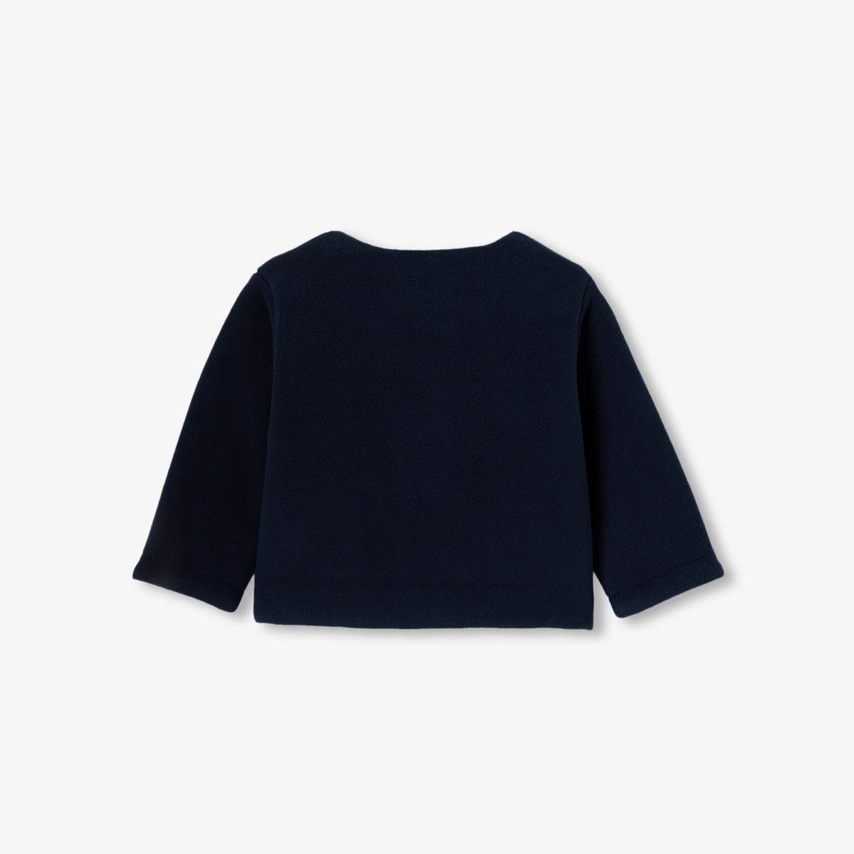 Baby girl microfleece cardigan