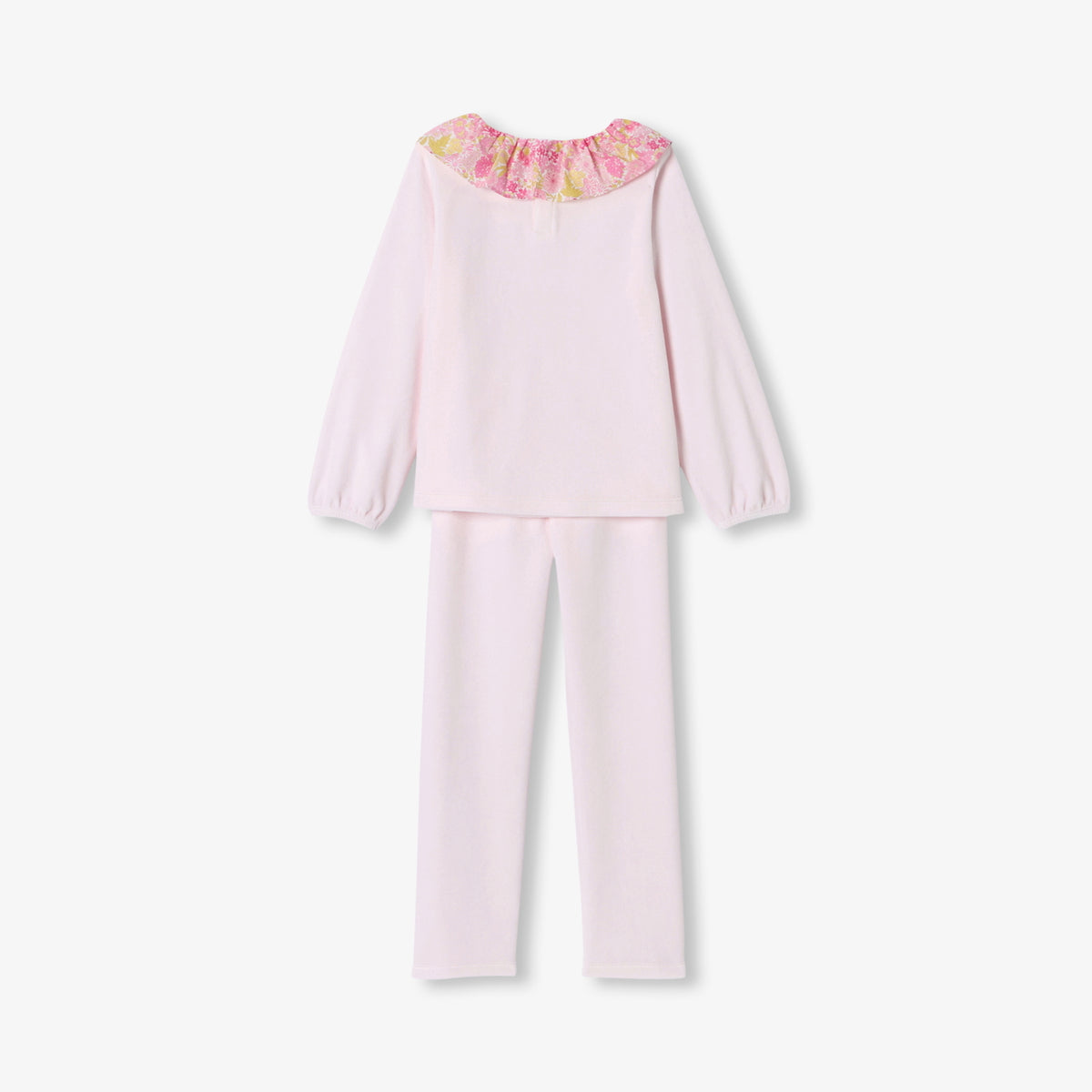 Girl velvet pyjamas