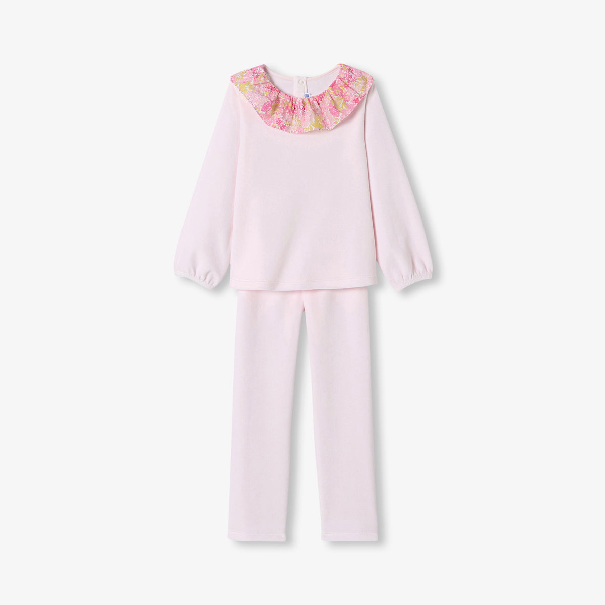 Girl velvet pyjamas