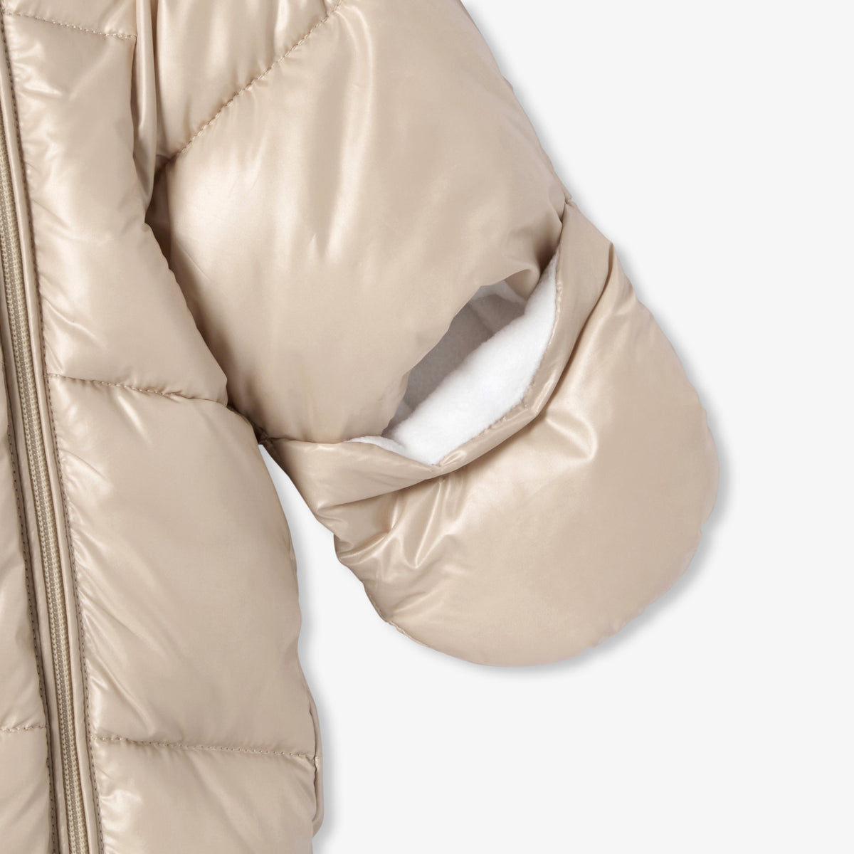 Baby boy nylon pramsuit