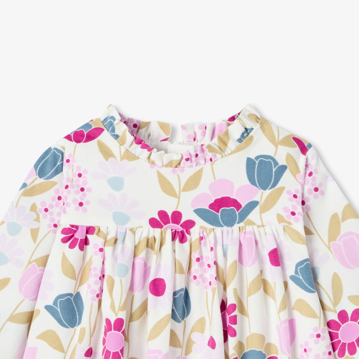 Baby girl velvet dress