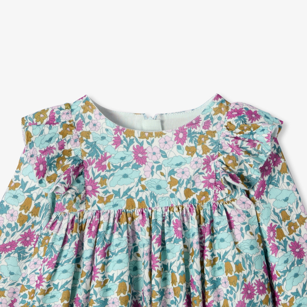 Baby girl Liberty velvet dress