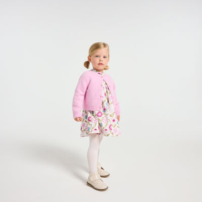 Baby girl wool and alpaca cardigan