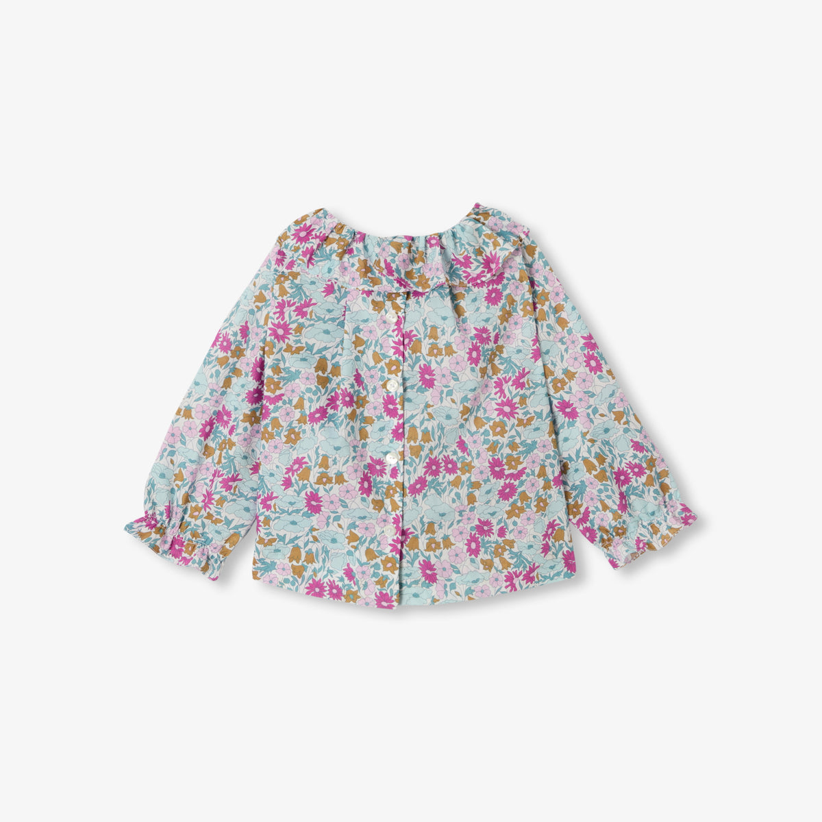 Baby girl blouse in Liberty fabric