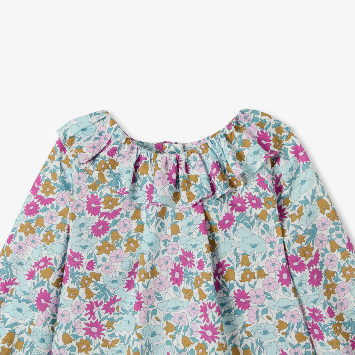 Baby girl blouse in Liberty fabric