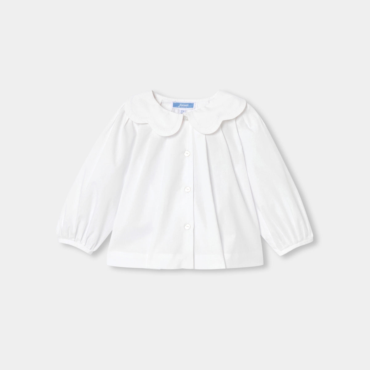 Baby girl poplin blouse