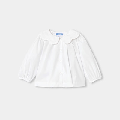 Baby girl poplin blouse