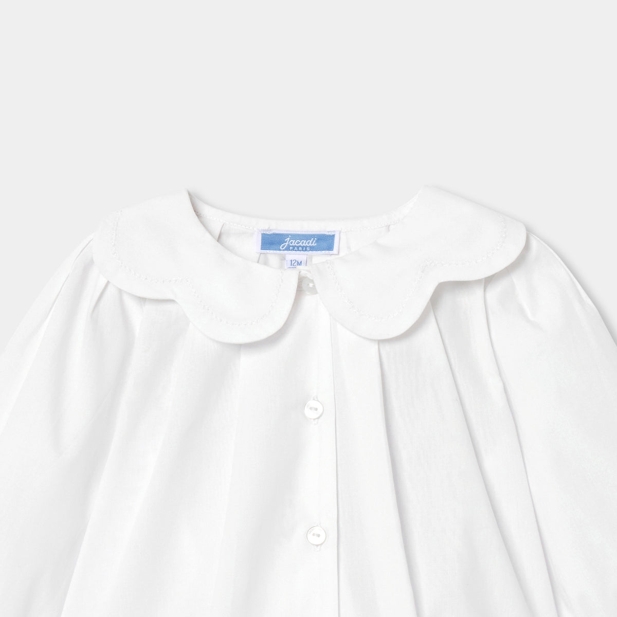 Baby girl poplin blouse