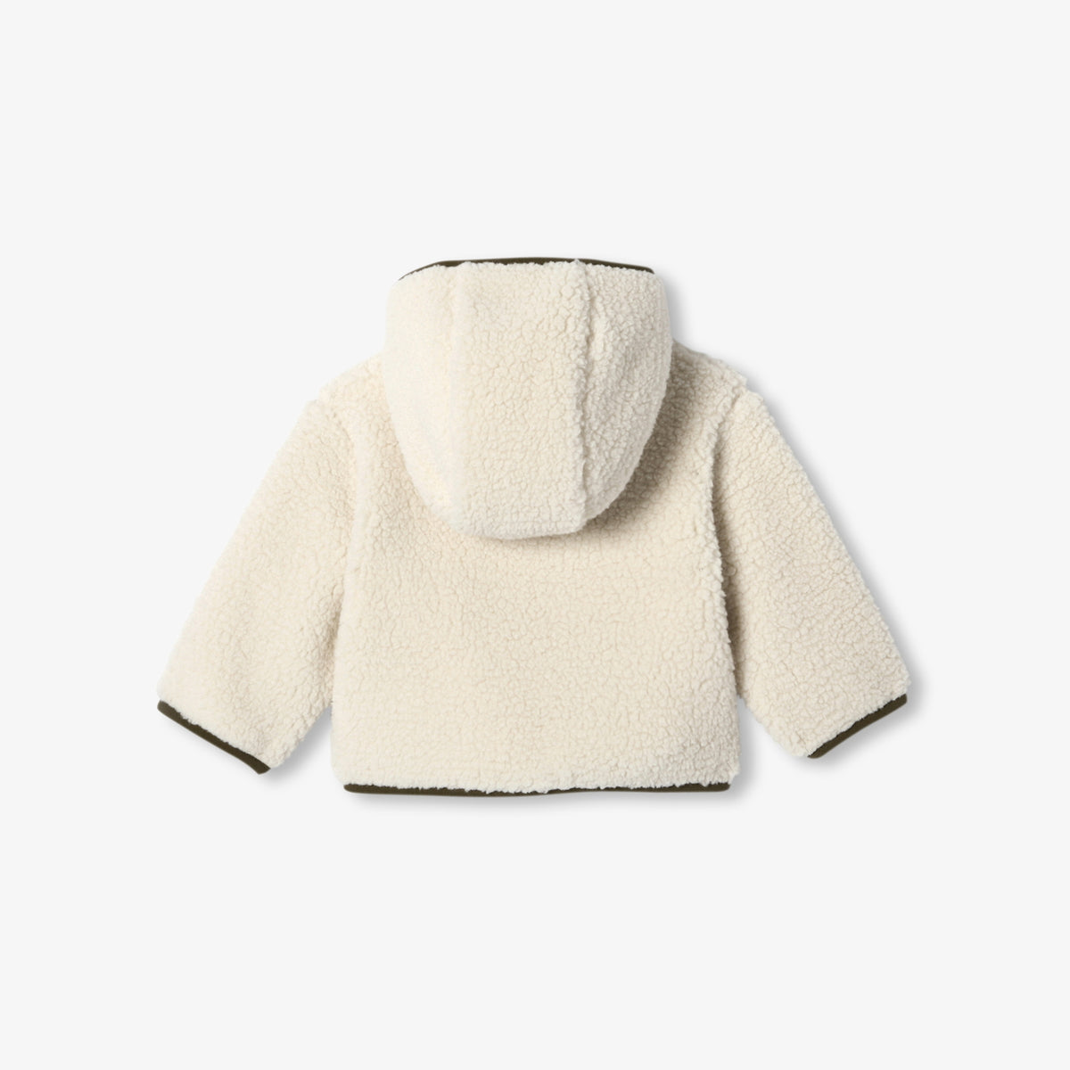 Baby sherpa zip-up jacket