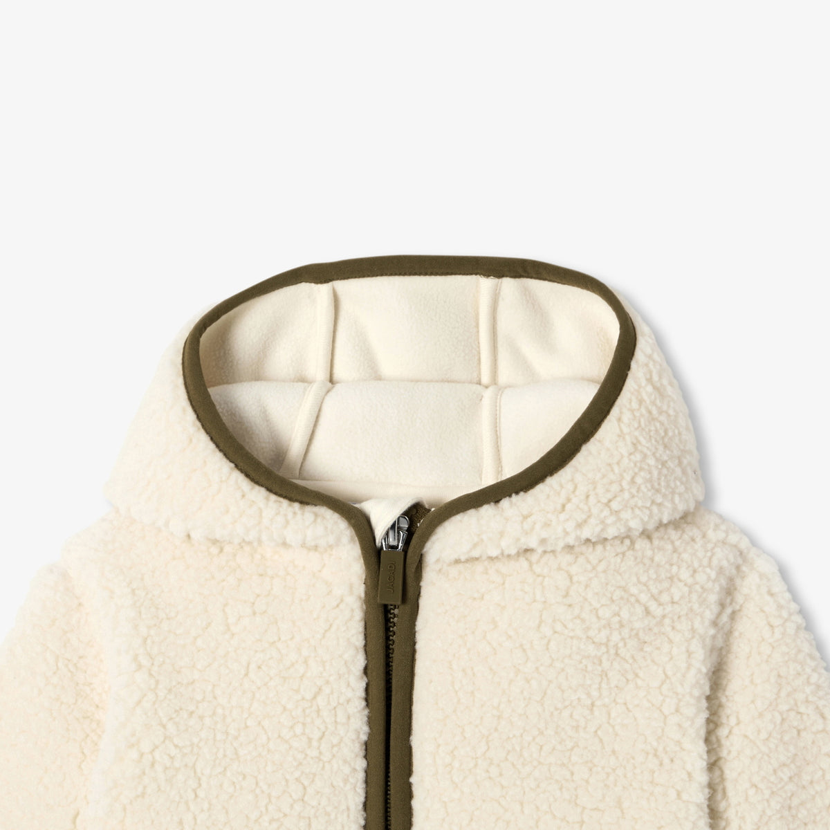 Baby sherpa zip-up jacket