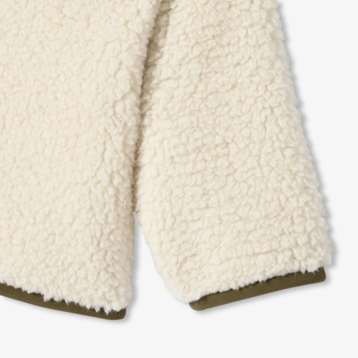 Baby sherpa zip-up jacket