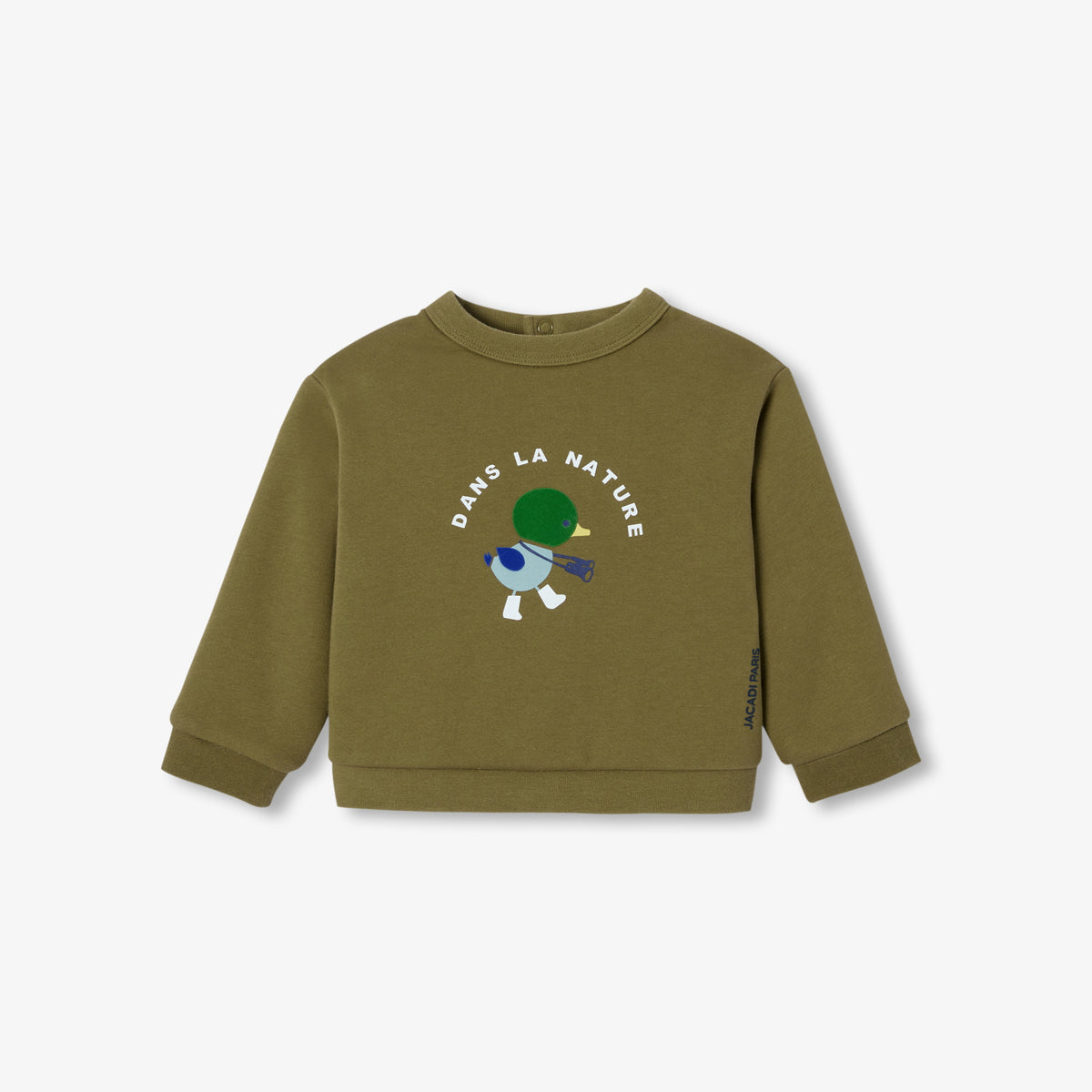 Baby boy sherpa-lined sweatshirt